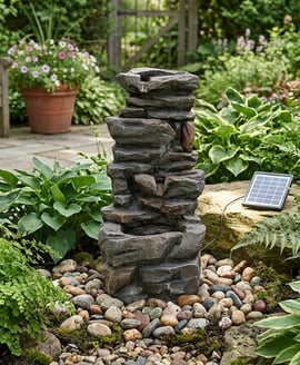 Haverhill Falls Solar Water Feature