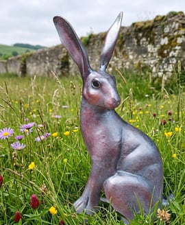 Large Sitting Hare Garden Ornament