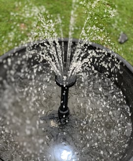 1000 Litres Per Hour Garden Water Feature Pump with Spot Light