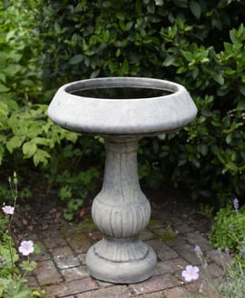 Victorian Stone Birdbath