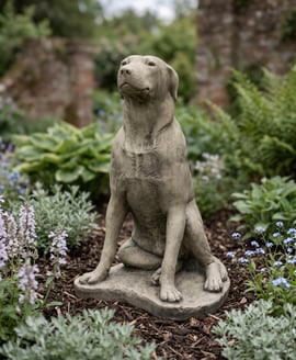 Labrador Garden Statue