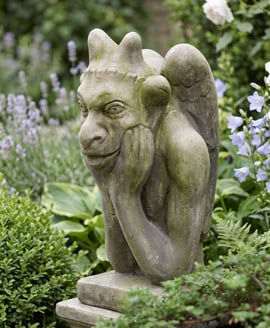 Notre Dame Gargoyle Garden Statue
