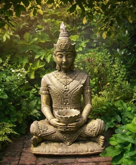 Serene Buddha Statue