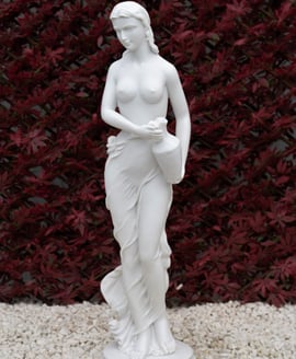 Grace Garden Statue in White