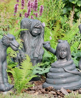 Small Jungle Book Ornament Set of 4